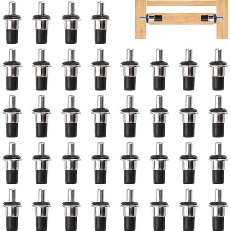 Lot de 36 broches de réparation à ressort pour stores en plastique avec anneau en métal (1/5)