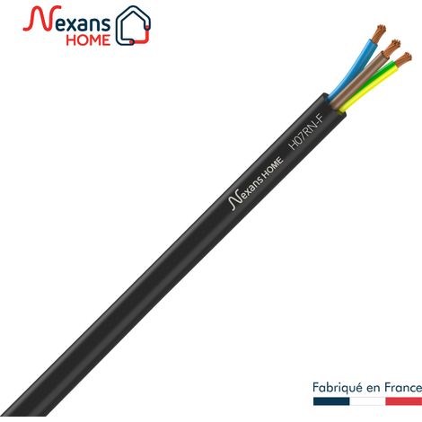 Cavo flessibile Ho7Rnf nero, lunghezza 50 m NEXANS (1/2)