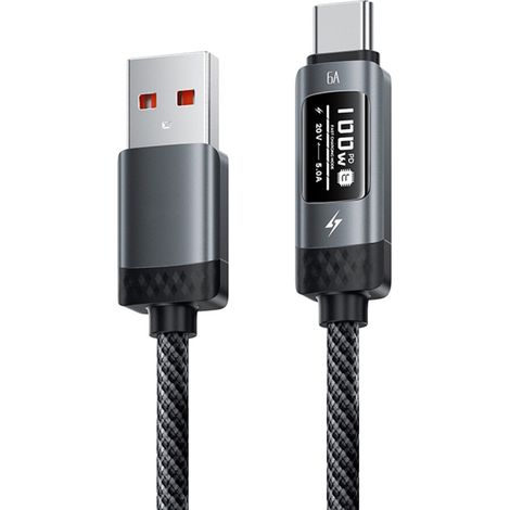 Effiziente Wärmeableitung, 100-W-Ladekabel, 2 m (1/2)