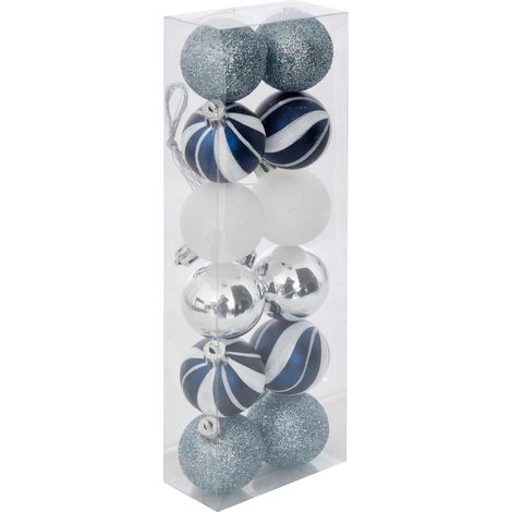 Christbaumkugeln, Ø 4 cm, 12er-Set (1/5)