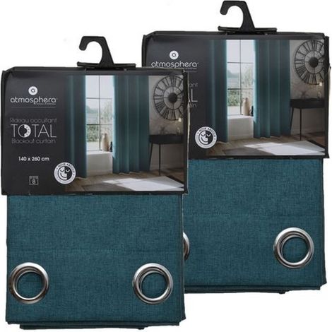 Lot de 2 rideaux occultant total (1/2)