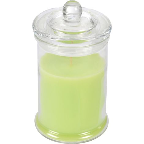 Bougie bocal en verre senteur Pomme (1/3)
