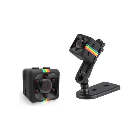 Mini Camera - 1080P WiFi - Vision Nocturne - Détecteur de Mouvement - 140° Grand Angle - Pour Intérieur Extérieur - 1 Pièce