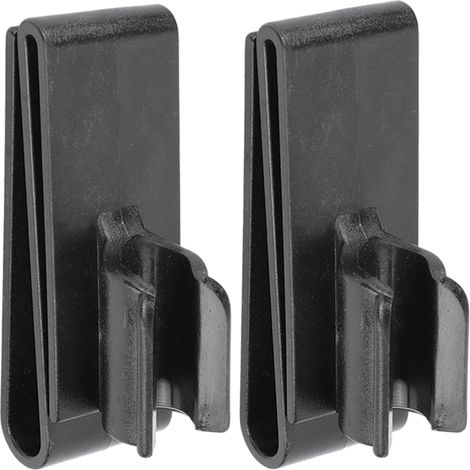 Pince pour sac de golf, support de fixation en plastique noir résistant, accessoire de golf. (1/5)