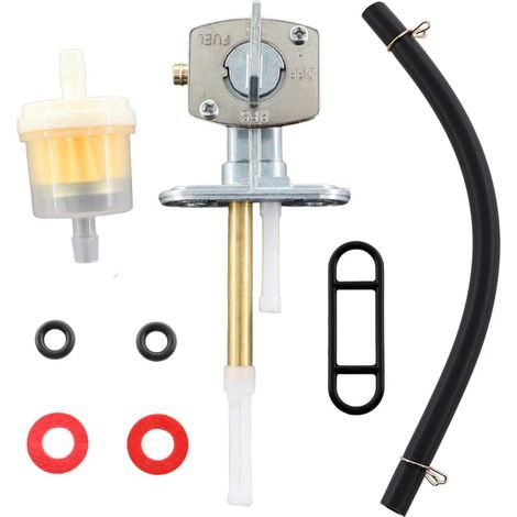 MCHNIC Robinet de réservoir d'essence pour YFZ350 YFM660 Grizzly ATV 125 DTR DTRE DT R DT125R 1989 A 2003 200 DT et Filtre à Carburant Tuyau (1/5)