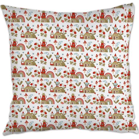 Housse de coussin décorative salon cachée zippée pour canapé lit salon chambre à coucher (1/5)