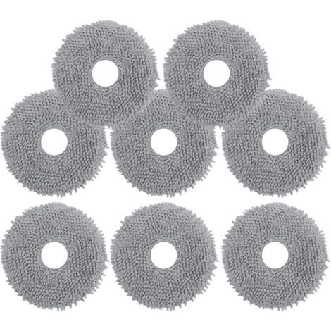 Paquete de 8 almohadillas para fregona Roborock Q Revo/Qrevo Pro/Qrevo S/Qrevo MaxV/Qrevo Plus, paños de repuesto de microfibra suave, lavables. (1/5)