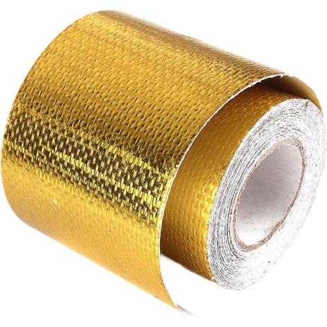 Ruban de protection thermique réfléchissant la chaleur en fibre verre (1/5)