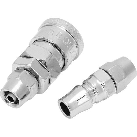 Stück Schnellverbinder, selbstverriegelnd, aus legiertem Stahl, pneumatische Rohrleitungszubehör 20SP+20PP