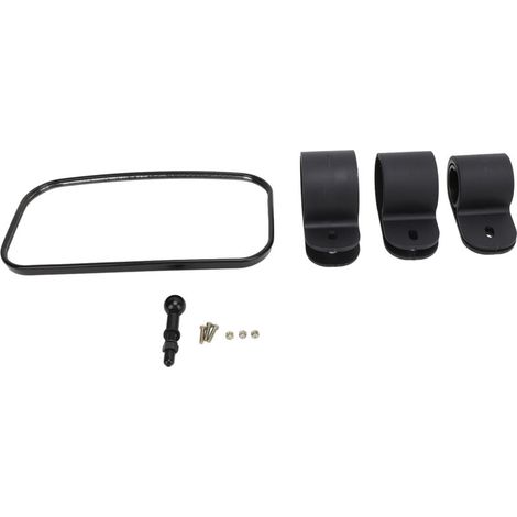 Espejo retrovisor UTV de ángulo ajustable, elimina puntos ciegos, mayor visibilidad para jaulas antivuelco de 1.5 pulgadas, 1.75 pulgadas y 2 pulgadas -Crezuo (1/4)