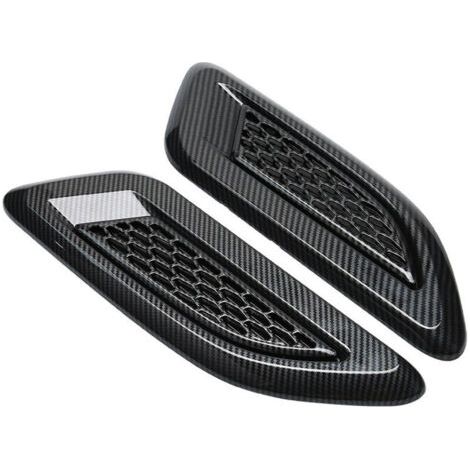 Compatible con Hyundai, cubierta decorativa para el capó del coche, cubierta del turbo, cubierta del motor de la turbina de admisión de aire, ventilación del capó del coche, cubierta de admisión de ai