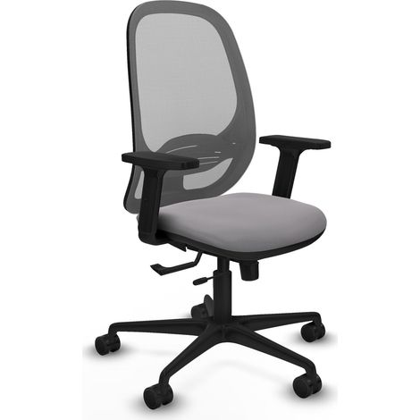 Sedia da ufficio piqueras y crespo Cilanco grigio similpelle schiuma (1/2)