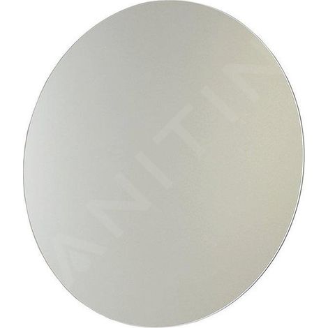 Miroir rond BORD avec bord meulé dia. 80 cm, sans CU (1/3)