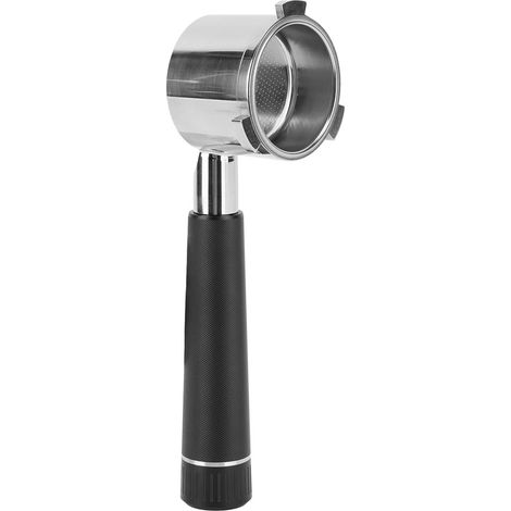 Porte-filtre nu sans fond pour Delonghi 9 Série 9335 9155 9355 9665, noir, café (1/5)