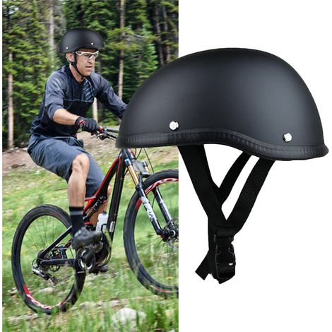 Casque de moto rétro avec couche de protection (1/3)