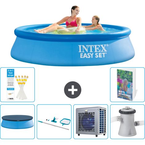 Intex Piscine Easy Set Ronde - 244x61 cm - 7-pièces S109 (1/5)