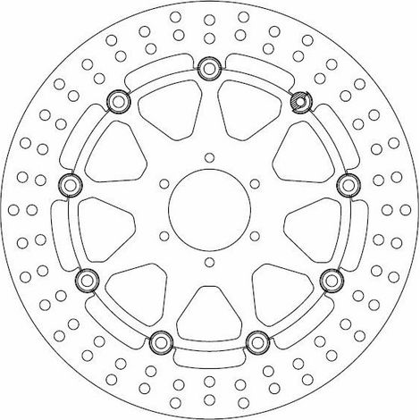 Disque de Frein Flottant Honda Hornet - Homologué TÜV