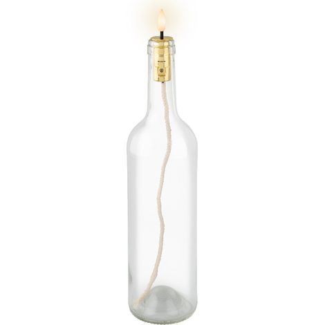 Candela decorativa tappo della bottiglia a LED decorazione natalizia, da 7.1 cm (1/2)