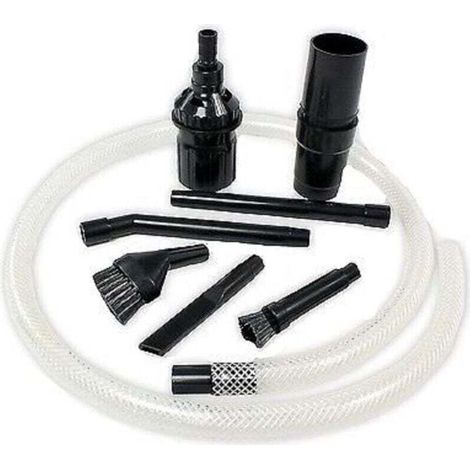 7-teiliges Set mit Zubehör für industrielle Mini-Staubsauger - Crezuo (1/2)