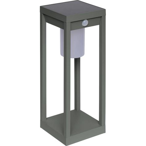 Linterna solar Piky verde laurel H40cm - Hespéride (1/5)