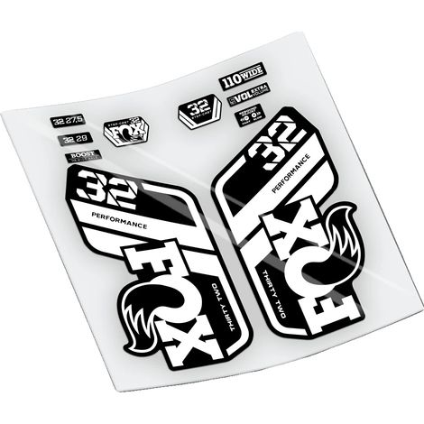 Pegatinas de vinilo resistente, diseños personalizables, 010 blancas (1/2)