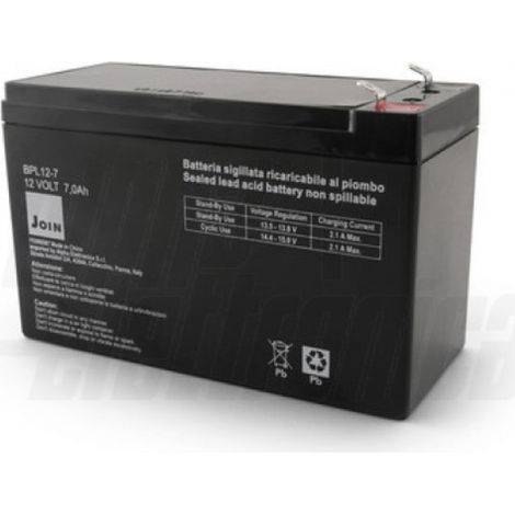 Batteria al piombo 12v 7,0ah - agm
