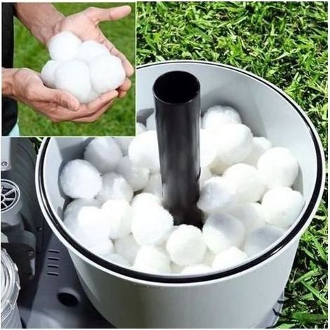 Balles à filtre pour pompe filtre à sable 500g - Polysphère™ piscine filtration (1/4)