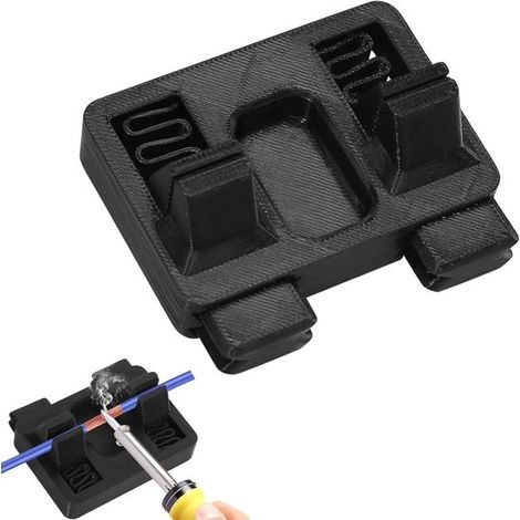 Dispositivo de soldadura de alambre eléctrico，Estación de soldadura Helping Hands para asistencia en reparaciones o soldadura (Negro) (1/5)