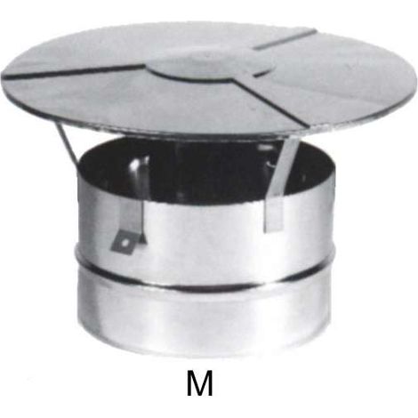 Terminale Parapioggia Inox 8 Maral (1/2)