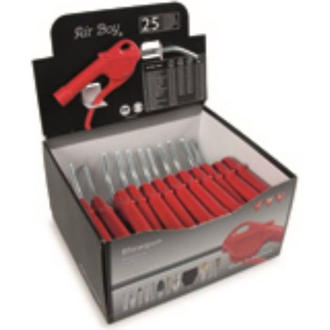 PRESENTOIR DE 25 SOUFFLETTES BUSE COURBE Ø8MM  CEDREY (1/2)