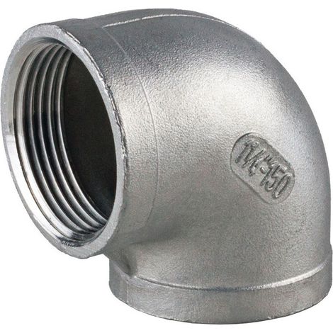 Conexión de rosca interna de 90 ° NPS 1 pulgada (por 10)