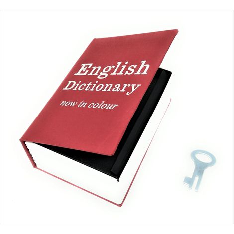 Dizionario Cassaforte Scatola Porta Valori Libro Cassetta Sicurezza Segreta