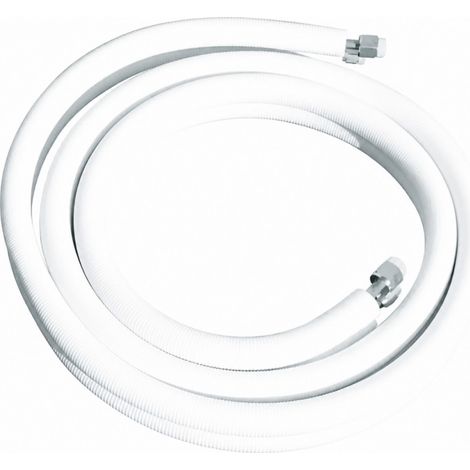 Liaison flare isolée 10m 1/4-3/8 – Tuyau gaz flexible – Pression nominale 16 bars – Pour climatiseur et brumisateur – Copper Distribution