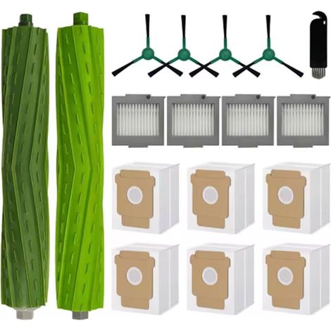 Accessoires compatibles avec les aspirateurs robots iRobot Roomba Max 705 Vac / Plus 504 : brosses principales, brosses latérales, filtres et plus encore. (1/3)