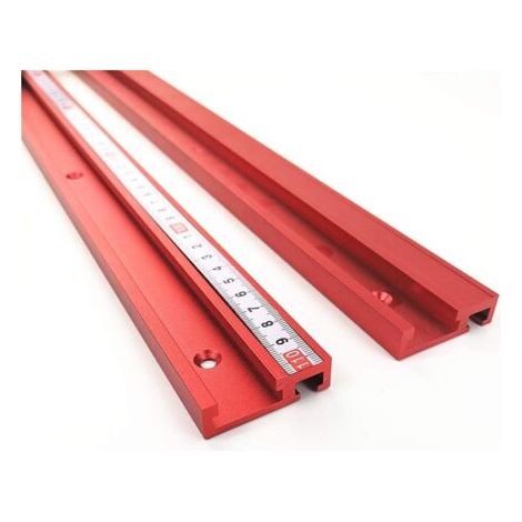 Poussoir de glissière de chenille en alliage d'aluminium 45 mm, table rabattable pour scie circulaire électrique (1/5)