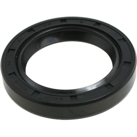 sourcing map Metric Rotary Shaft Oil Seal 35x50x8mm TC Double Rubber Lips Black (1/2)