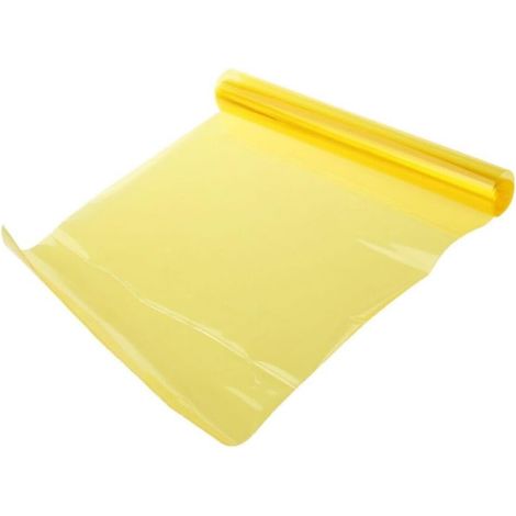 Film autocollant jaune pour phares de voiture et moto Décoration et protection 30 x 60 cm (1/5)