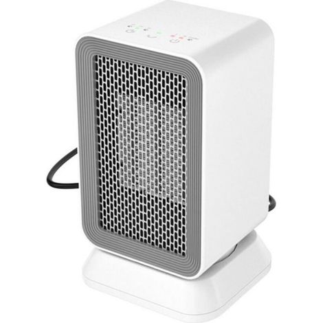 Chauffage Electrique - 1000 W - Oscillation Automatique - Protection Contre La Surchauffe - Pour Intérieur - 1 Unite (1/4)