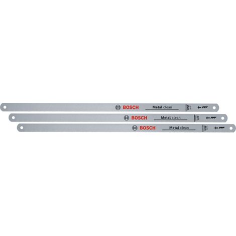 Bosch Hand Tools Hacksaw Blades 300 mm 32 TPI 3-Piece 1600A032UN (1/4)