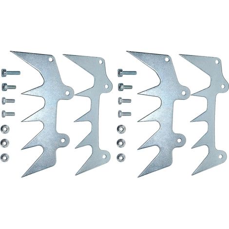 Kettenkrallen-Sets für Stihl MS660 MS460 MS440 066 046 044, Krallenstopper + passende Schrauben + Kettenspanner + Schrauben und Muttern, Kettensägenzubehör (2 Krallen) (1/5)