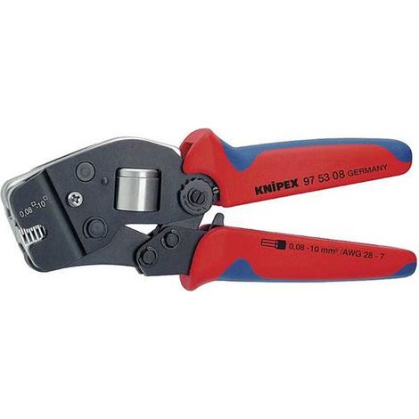[NEUWERTIG] B-Ware Knipex 97 53 08 Selbsteinstellende Crimpzange Zange Aderendhülsen 0.08 Bis 10mm²