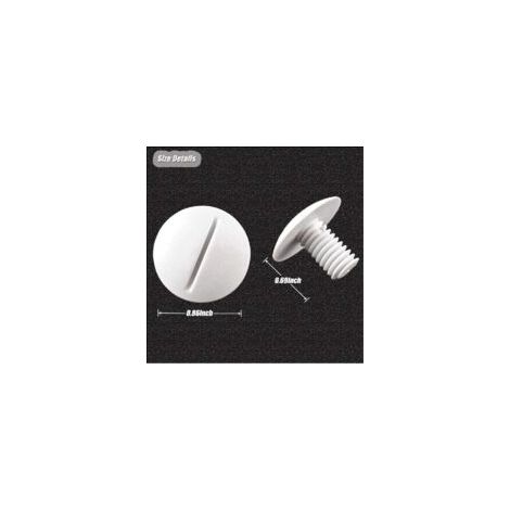 Ruota di ricambio in plastica C55 con viti compatibile con Polaris C-55, 180 280 viti in plastica - Crezuo