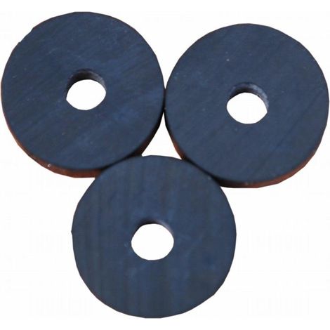 FPLUS zapatilla goma 14  x100uds.02202 , Goma zapatilla para montura de grifo con agujero.

Medida 14 mm
