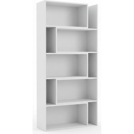 Libreria Estensibile Divisoria Mobile Scaffale Parete 71.8-138.2x181 cm tortora