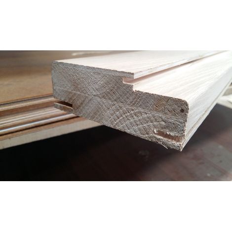 STIPITE per PORTE sp.mm40x110x2170 battuta 33 con fresata Impiallacciato Rovere (1/2)
