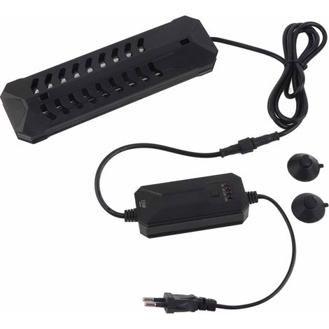 Lampe de stérilisation germicide UV submersible pour aquarium, bassin et aquarium (UE 220 V, 15 W) (1/5)