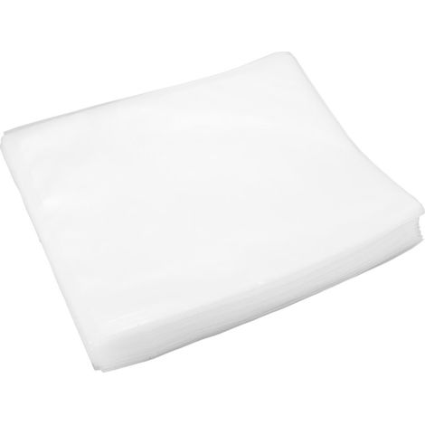 Packung mit 100 strukturierten Vakuumbeuteln, Netzrolle für Lebensmittel, Aufbewahrungsbeutel für Obst und Gemüse, 30 x 40 cm (1/5)