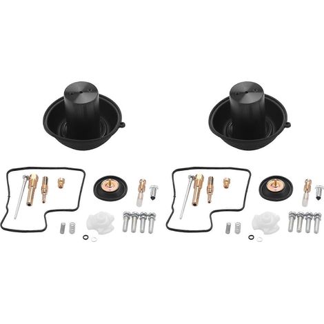 Kit de réparation de carburateur (2 pièces) pour HONDA STEED 600 SHADOW VLX600 VLX 600 VT600 C : membrane et joint de soupape. (1/5)