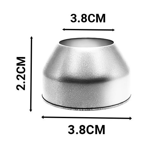 Lot de 4 Embouts pour Pistolet à Air Chaud en Acier Inoxydable – Buses Plates et Rondes Universelles, Accessoires Industriels de Remplacement