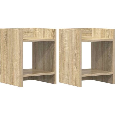 Maison Exclusive - Supporto per piante 2 pz Rovere Sonoma 30 x 30 x 40 cm (1/5)